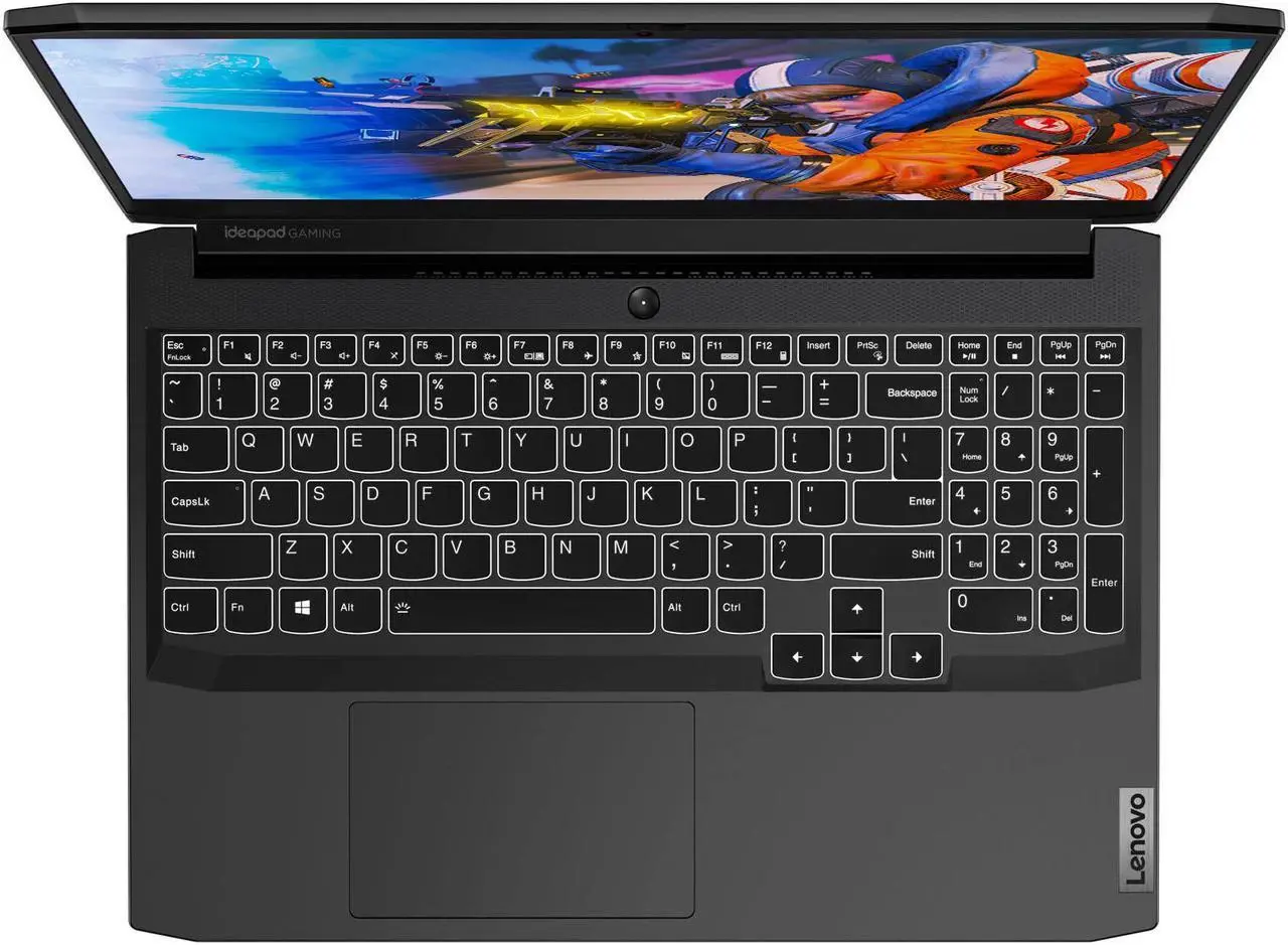 IdeaPad 3i Gaming Laptop upper view