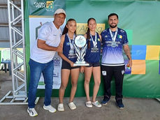 Primavera do Leste conquista prata e se destaca entre quase 200 duplas nos Jogos Escolares e Estudantis de Mato Grosso