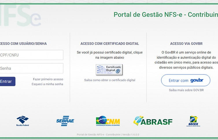 Sistema de emissão de Nota Fiscal de Serviços Eletrônica têm mudanças