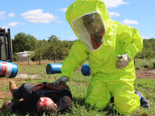 Morro da Mesa realiza simulado de acidente com produto perigoso na MT-130 e reforça preparo das equipes de emergência