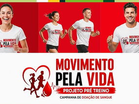 Mais super ação da saúde: “Movimento pela Vida” para incentivar hábitos saudáveis e reforçar a doação de sangue