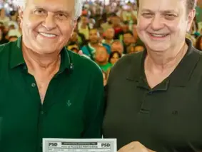 De olho na candidatura à Presidência, Ronaldo Caiado se filia ao PSD