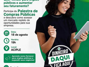 Em Primavera, empresários, MEIs, micro e pequenas empresas de todos os segmentos podem fornecer aos órgãos públicos