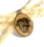 Thumbnail: Portrait drawing on pendant