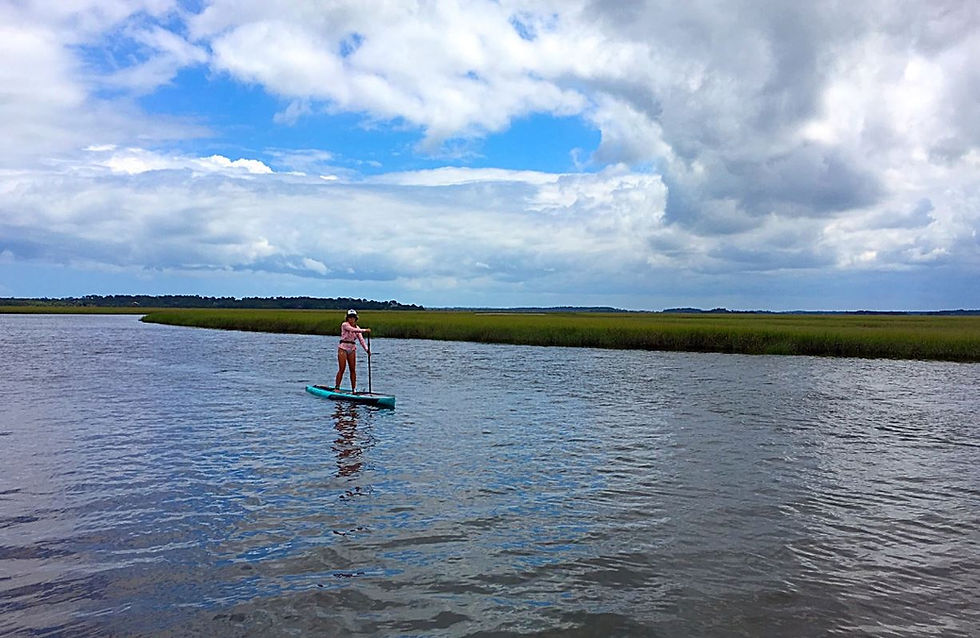 paddle boarding lessons Amelia Island
