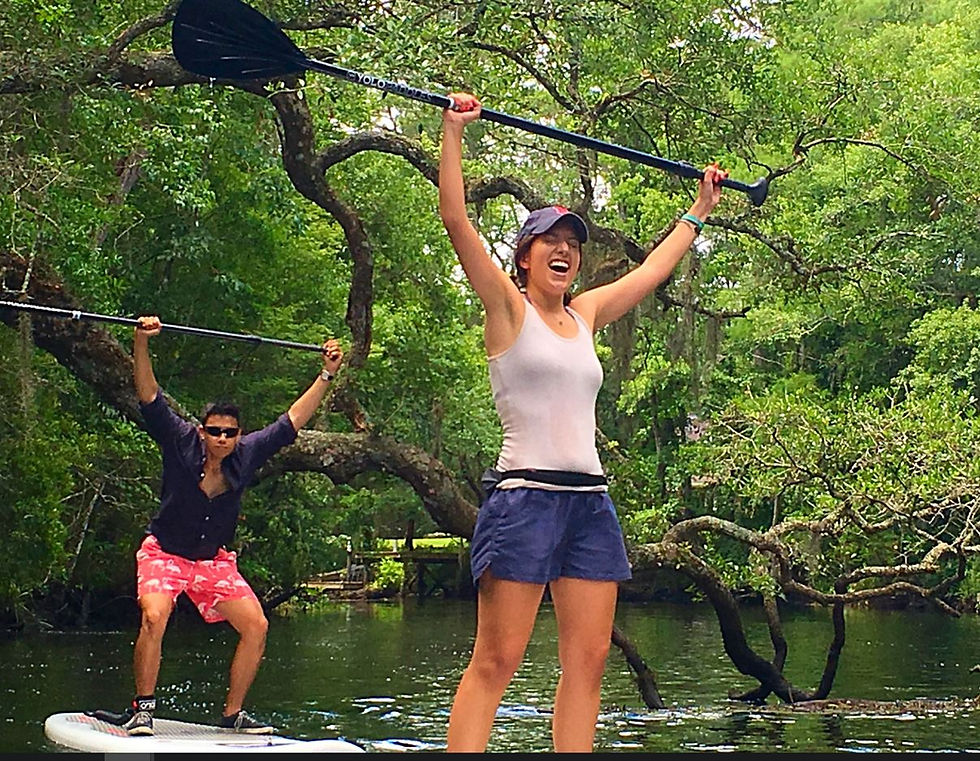 paddle boarding Amelia Island