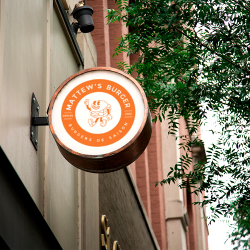 Identité visuelle - Matthew Burger - Studio Emilie