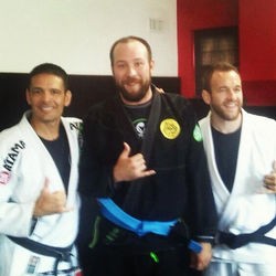 BAM! Awarded the Blue Belt! The journey has just begun!