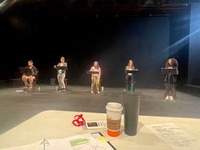 Funny, Like HaHa rehearsal