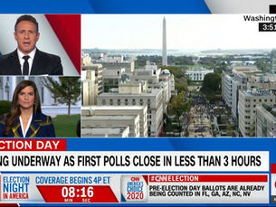 CNN broadcast of Black Lives Matter march in Washington DC