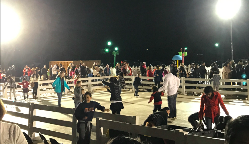 Classic Holiday Ice Skating Rink Rentals Dallas, TX 9723256253