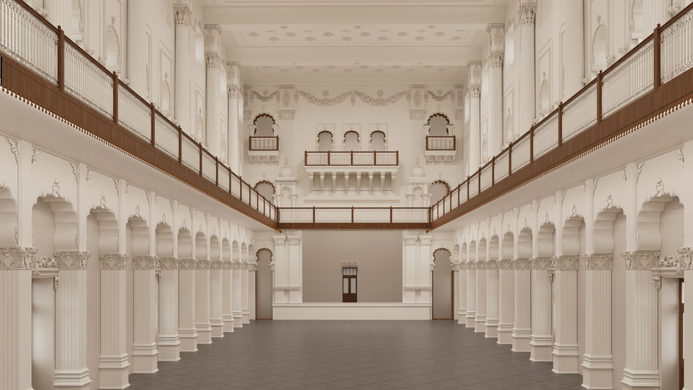 view with proposed balcony