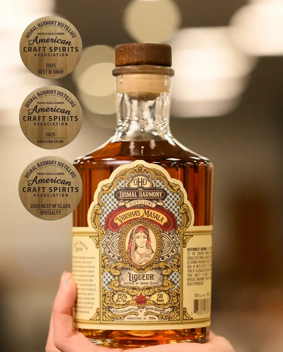 Dismal Harmony's Award-Winning Vidisha's Masala Liqueur