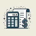 DALL·E 2023-10-29 19.45.01 - Minimalist vector design illustrating the concept of a cost e