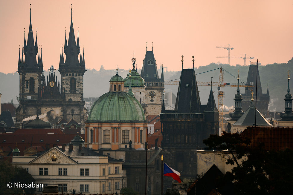 Sunrise in Prague