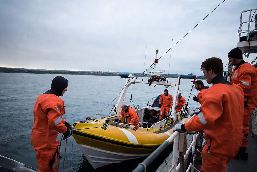 Typical lifeboat drills often assume quick, orderly evacuation in mild conditions.