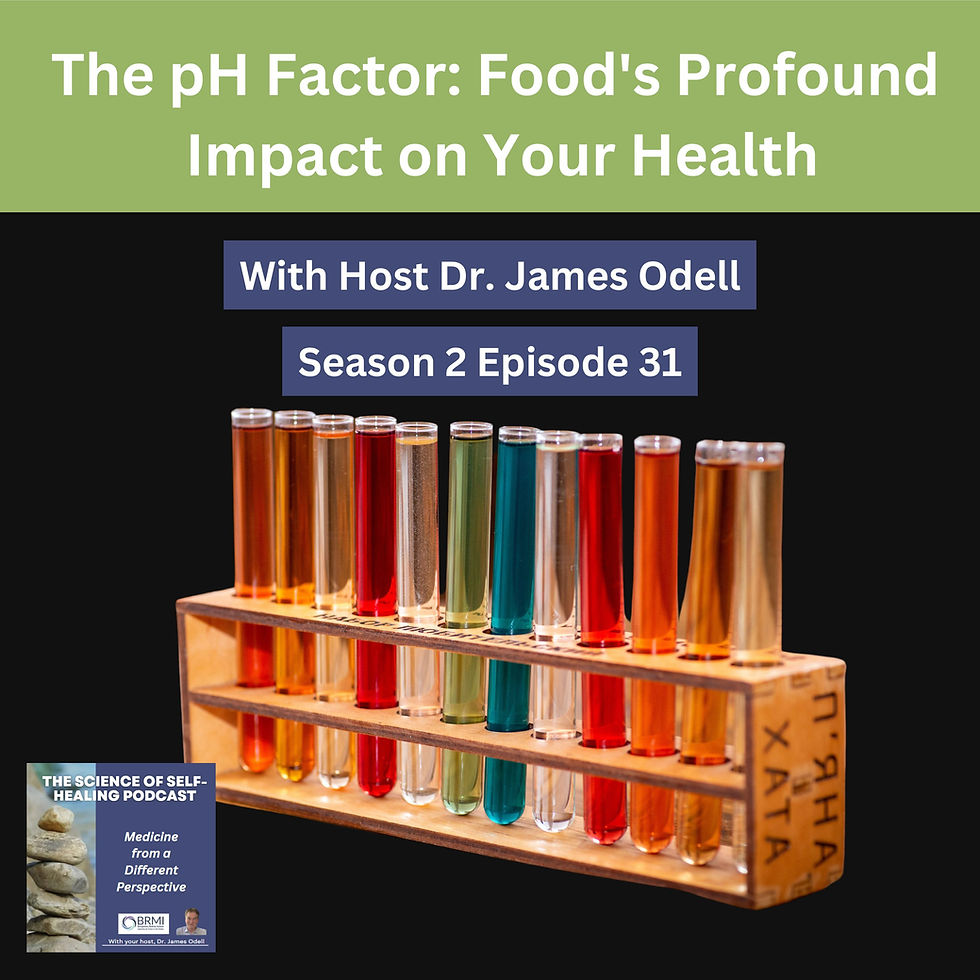 Podcast cover art for: The pH Factor: Food's Profound Impact on Your Health
