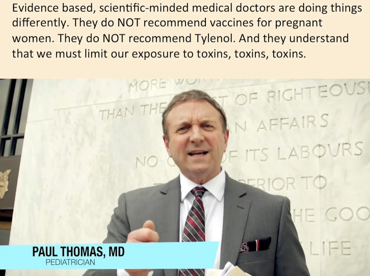 Image of Dr. Paul Thomas standing up!