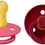 Thumbnail: BIBS Colour Soother 2-Pack, BPA Free Dummy Pacifier, round Nipple. Natural Rubbe