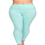 Thumbnail: SOFTSAIL Womens Cotton Rich Full Length High Waisted Leggings Tummy Control Spor