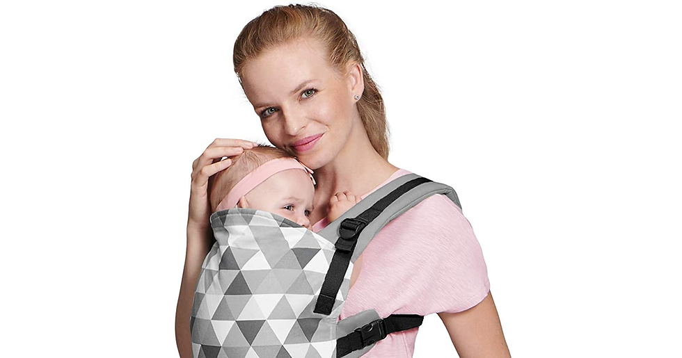 Thumbnail: Kinderkraft Baby Carrier NINO Ergonomic Sling, Holder, Lightweight, Confortable,