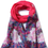 Thumbnail: Invisible World Women'S 100% Silk Scarf Rose Flower