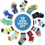 Thumbnail: Toddler Baby Grip Socks-Cute Kid'S Non Slip Socks-12 Pairs of Baby’S Socks Suita