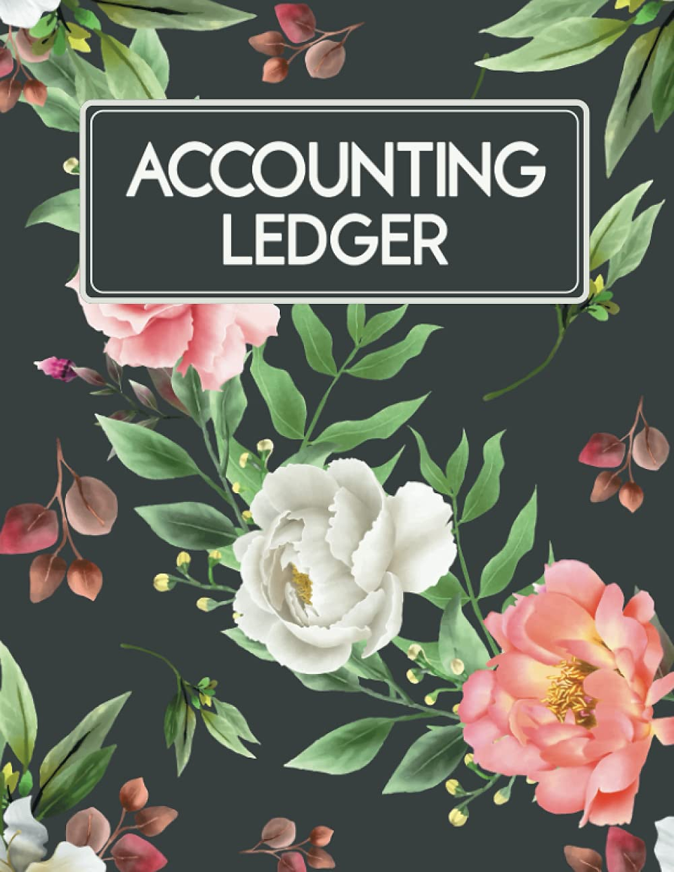 Accounting Ledger: Bookkeeping for Small Businesses, Income and Expenses Log Boo