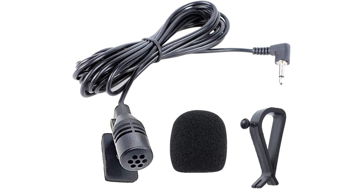 3.5Mm Microphone, Newth HD Voice Assembly Mic for Car Vehicle Head Unit Bluetoot