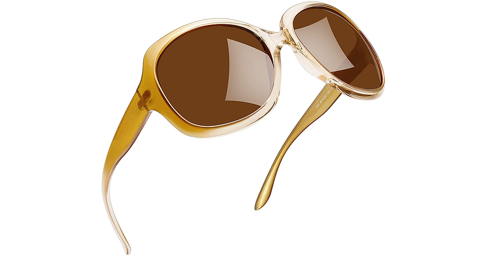 Thumbnail: Joopin Oversized Polarised Sunglasses for Women, UV400 Protection Large Frame Wo