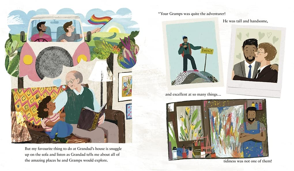 Thumbnail: Grandad'S Camper: a Picture Book for Children That Celebrates LGBTQIA+ Families 