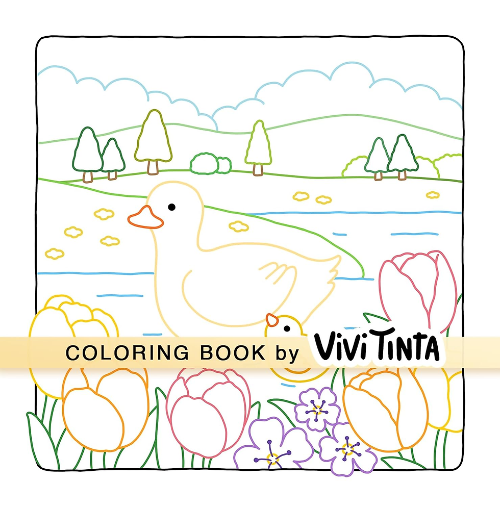 Thumbnail: Color by Line: Coloring Book for Relaxation Featuring Vibrant Colored Outlines
