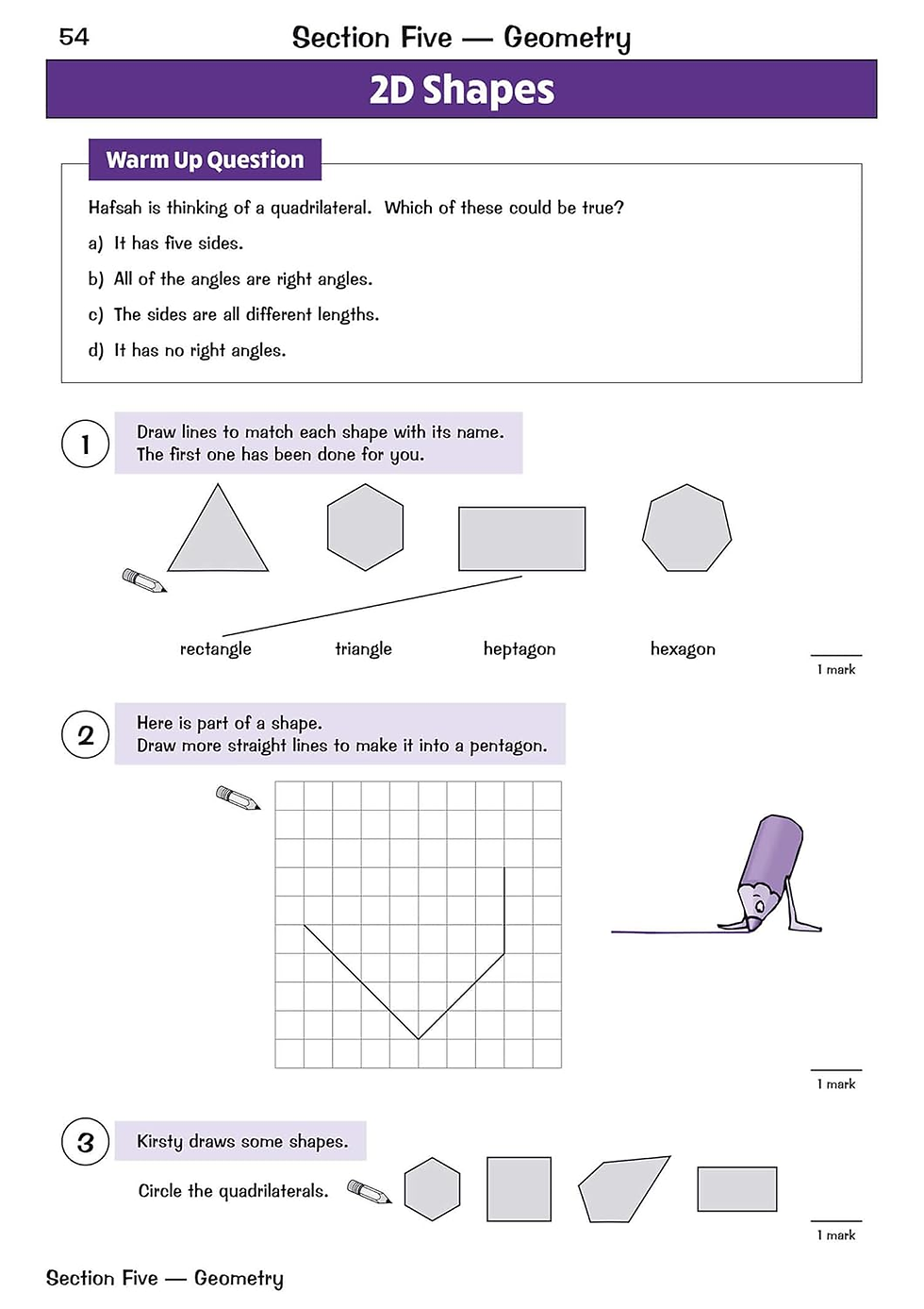 Thumbnail: KS2 Maths Year 3 Targeted Question Book (CGP Year 3 Maths)