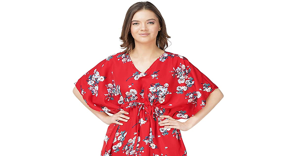Thumbnail: Spurbayfashions Kaftans Women plus Size Full Length Dress for Ladies Beautiful L