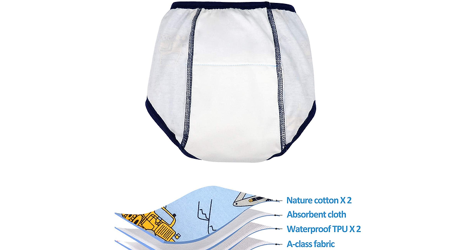 Thumbnail: FLYISH DIRECT Potty Training Pants Toddler Training Underwear for Boy and Girl, 