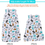 Thumbnail: Lictin Baby Sleeping Bag 0.5 Tog - Baby Wearable Blanket Sleeping Sack Baby 2Pcs
