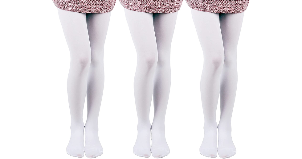 Thumbnail: 2-3 Pack Girls Microfiber Tights Multiple Colors 40Den