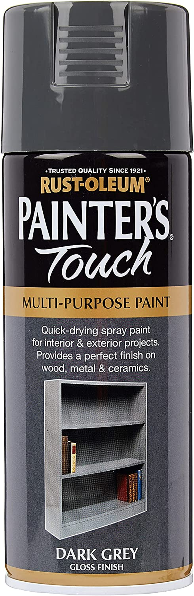Thumbnail: AE0040025E8 400Ml Painter'S Touch Spray Paint - Matt Black