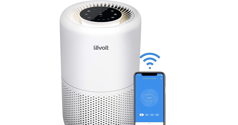 Thumbnail: LEVOIT Smart Wifi Air Purifier for Home, Alexa Enabled H13 HEPA Filter, CADR 170