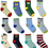 Thumbnail: Toddler Baby Grip Socks-Cute Kid'S Non Slip Socks-12 Pairs of Baby’S Socks Suita