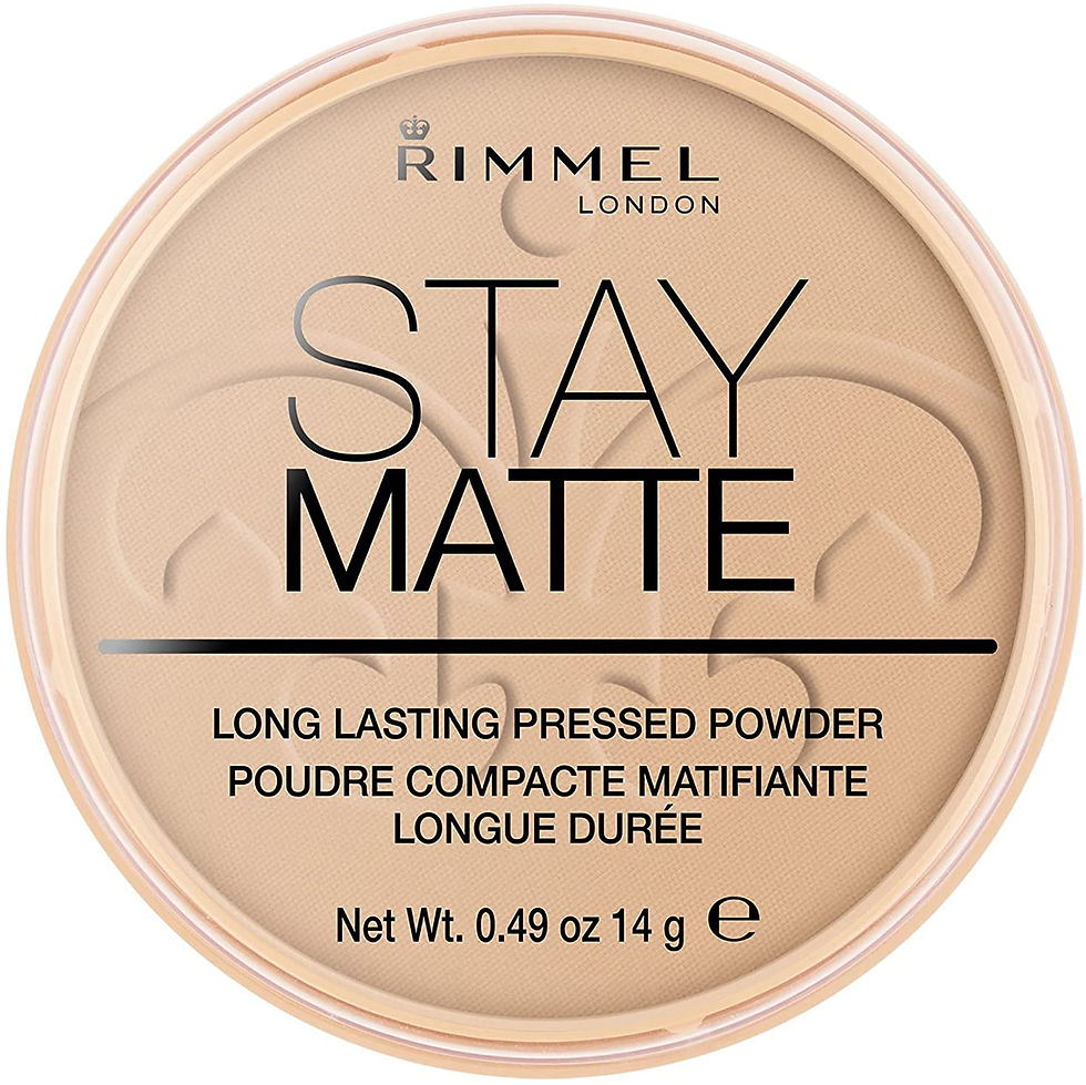 Rimmel London Stay Matte Pressed Powder, Mineral Formula for Long-lasting Shine
