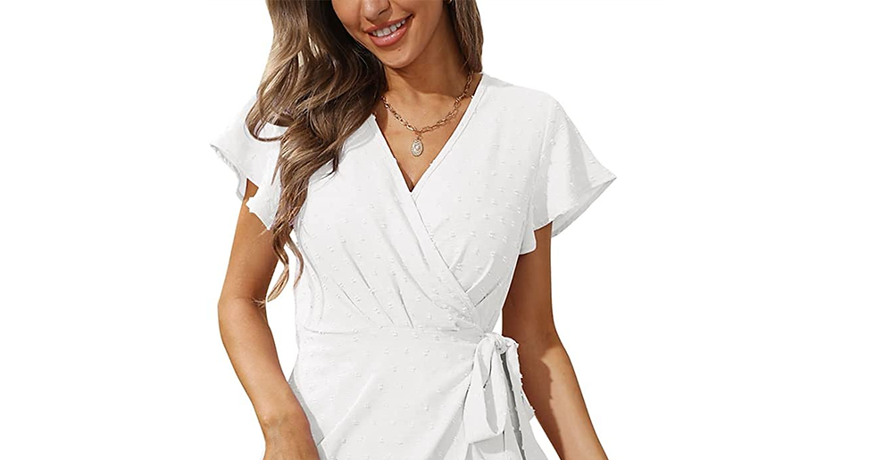 Deep v summer dress hot sale