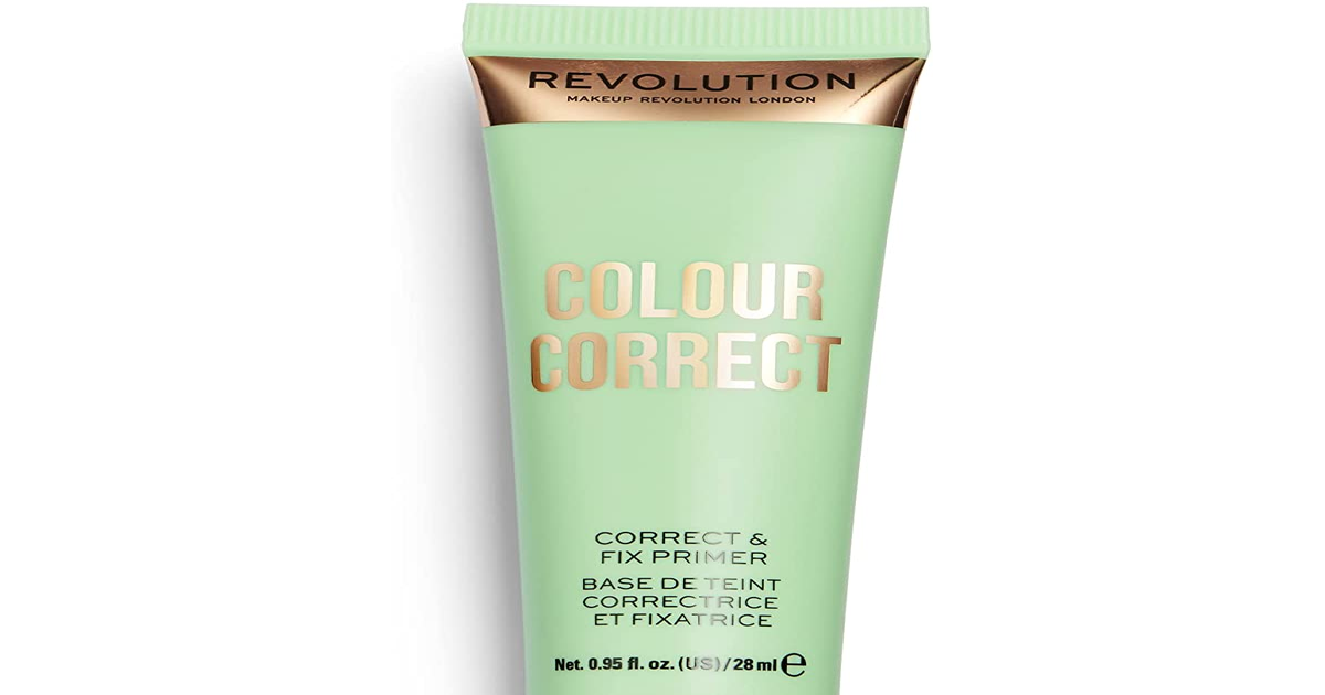 Makeup Revolution, Colour Correct Primer, Green, 28Ml