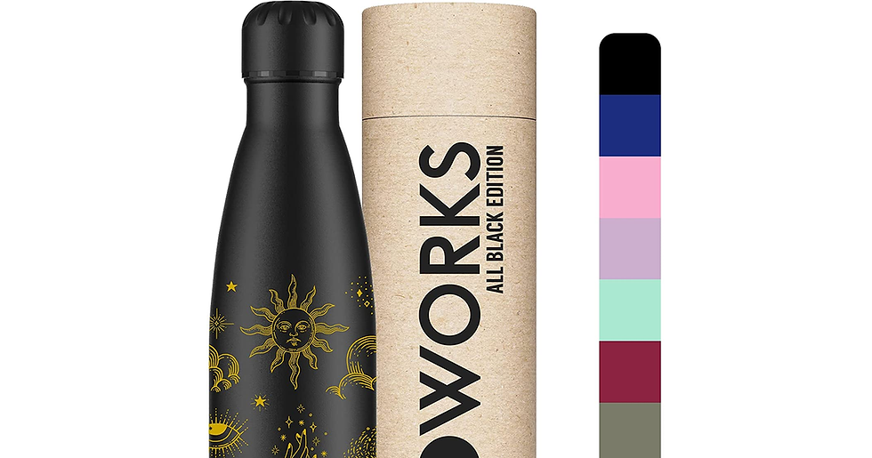 Thumbnail: Proworks Stainless Steel Water Bottle, BPA Free Vacuum Insulated Metal Water Bot