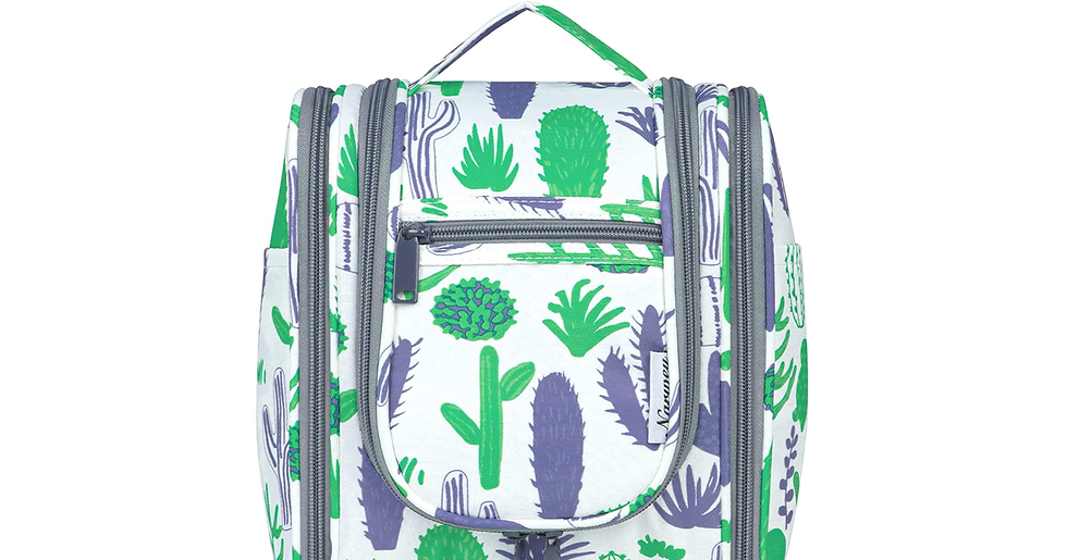 Thumbnail: Travel Hanging Toiletry Wash Bag Makeup Cosmetic Organizer for Women Girls Kids 