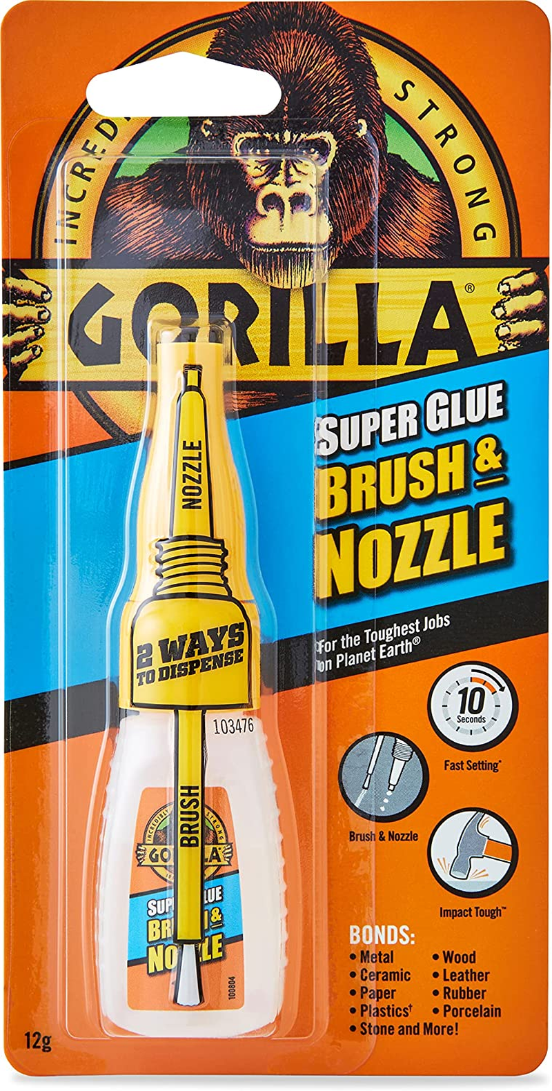 Thumbnail: Super Glue 2-In-1 Brush & Nozzle Clear 12G