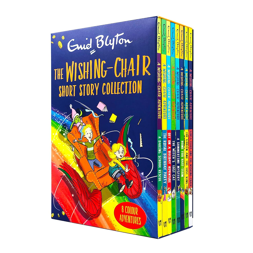 Thumbnail: Enid Blyton the Wishing-Chair Short Story Collection 8 Books Box Set (Off on a H