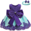 Thumbnail: LZH Baby Girls Lace Dress Bowknot Flower Dresses Wedding Pageant Baptism Christe