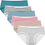 Thumbnail: INNERSY Underwear for Women Soft Cotton Knickers Ladies Mid Rise Briefs Basic Pa