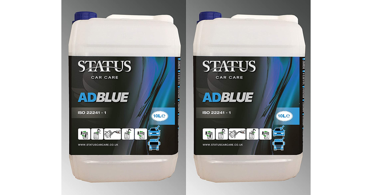 Status Adblue 2 X 10 Litre with Pouring Spouts 20 L
